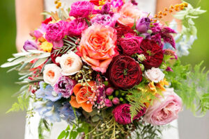 spring bridal bouquet th